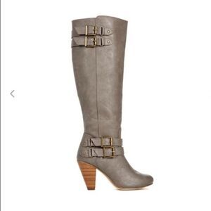 JustFab Anitah Heeled High Boots